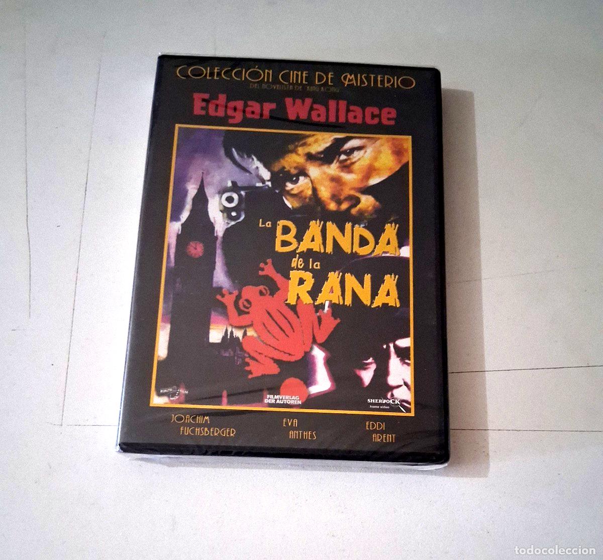 Cine: DVD &rdquo;LA BANDA DE LA RANA&rdquo; PRECINTADO SEALED EDGAR WALLACE HARALD REINL