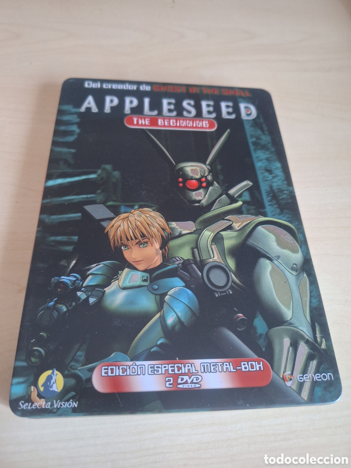 Cine: RD76 appleseed edicion steelbook DVD SEGUNDAMANO