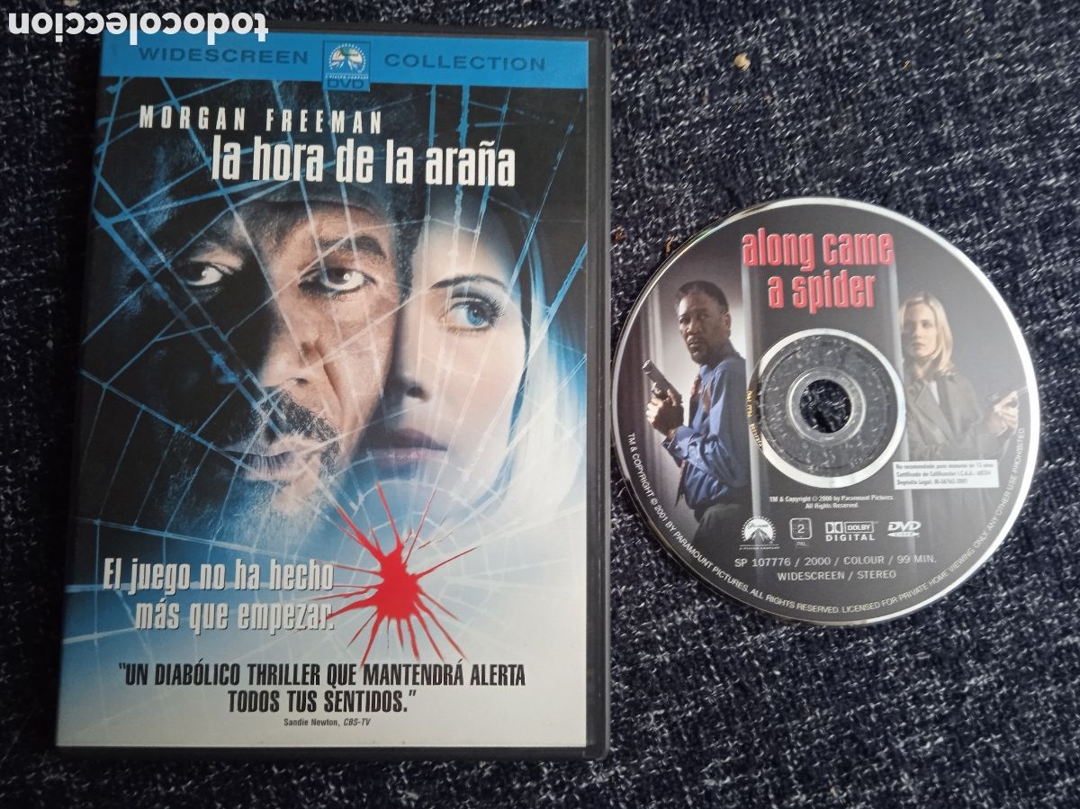 Cinema: DVD - LA HORA DE LA ARA&Ntilde;A. - MORGAN FREEMAN