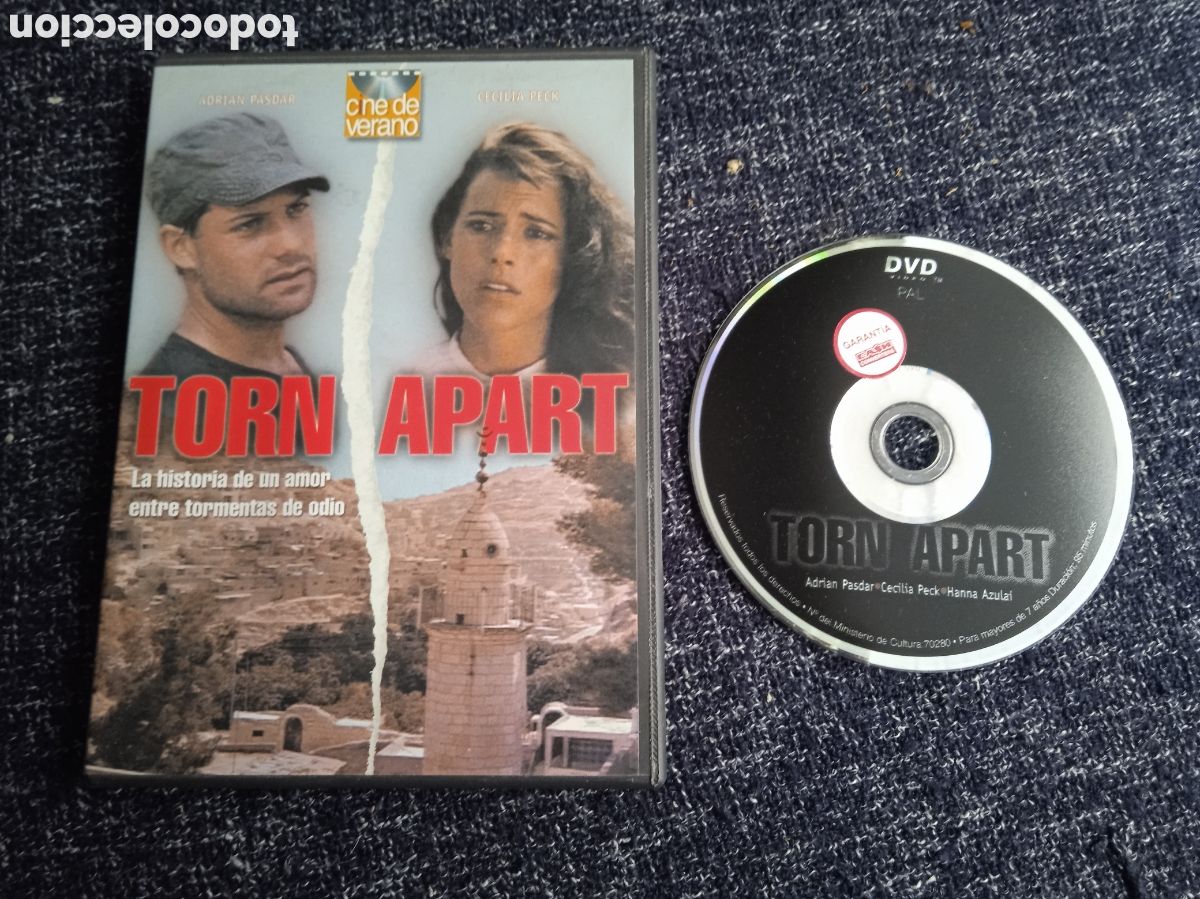 Cinema: DVD - TORN APART. - LA HISTORIA DE UN AMOR ENTRE TORMENTAS DE ODIO
