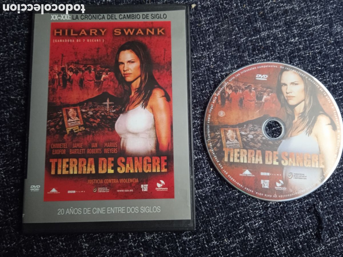 Kino: DVD - TIERRA DE SANGRE.- HILARY SWANK