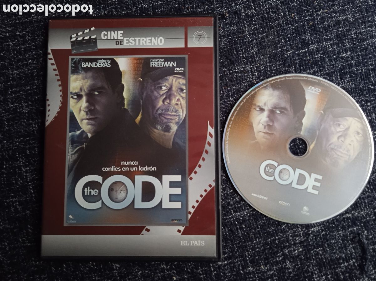 Cin&eacute;ma: DVD - THE CODE. - ANTONIO BANDERAS. - MORGAN FREEMAN