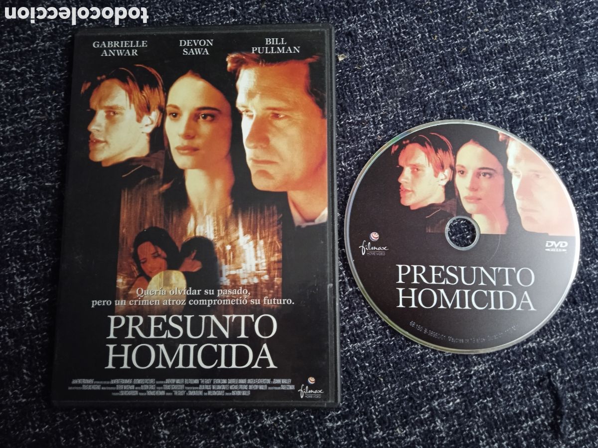 DVD - PRESUNTO HOMICIDA. - BILL PULLMAN. - DEVON SAWA.