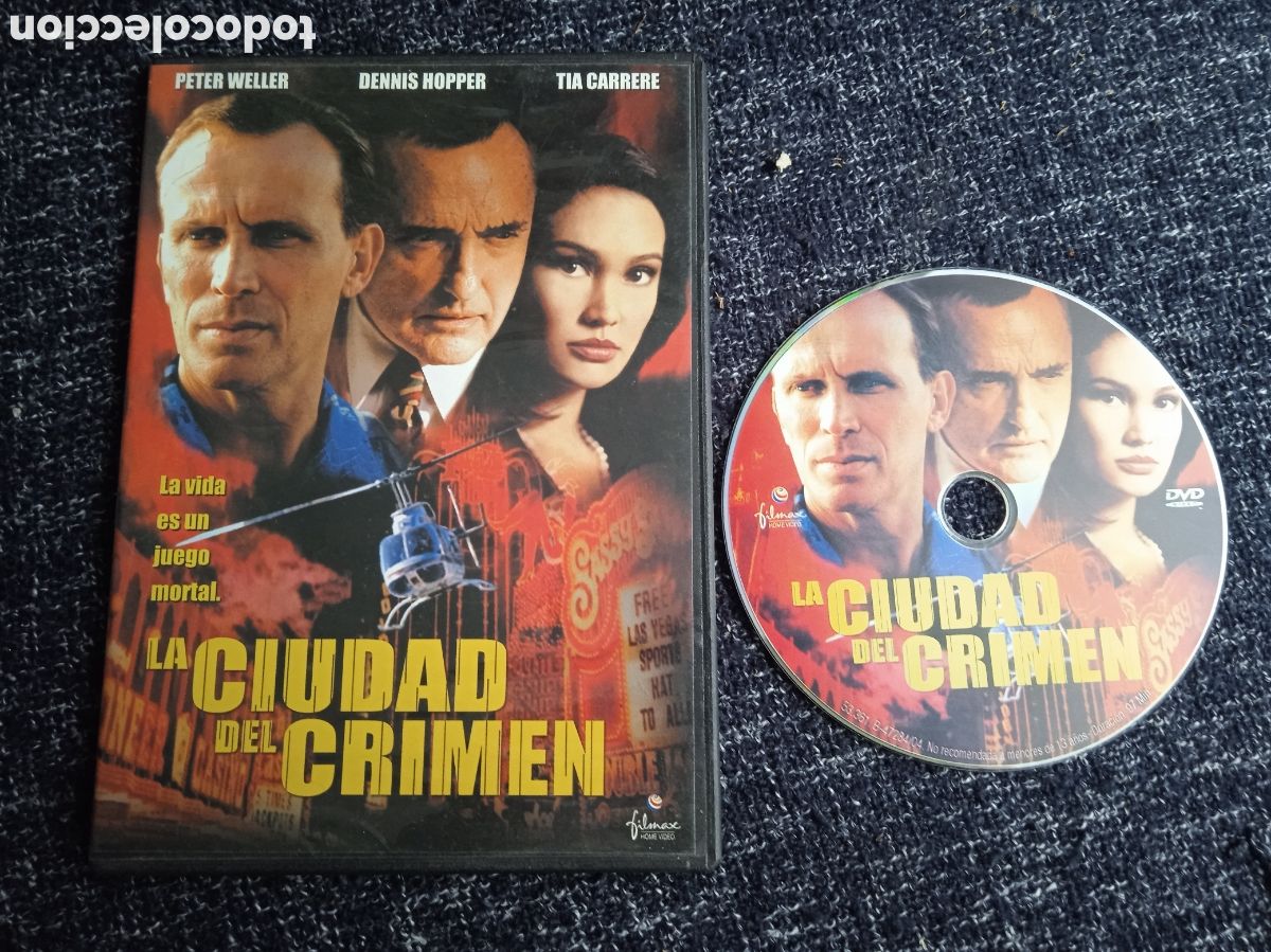 Cinema: DVD - LA CIUDAD DEL CRIMEN - PETER WELLER,- DENNIS HOPPER