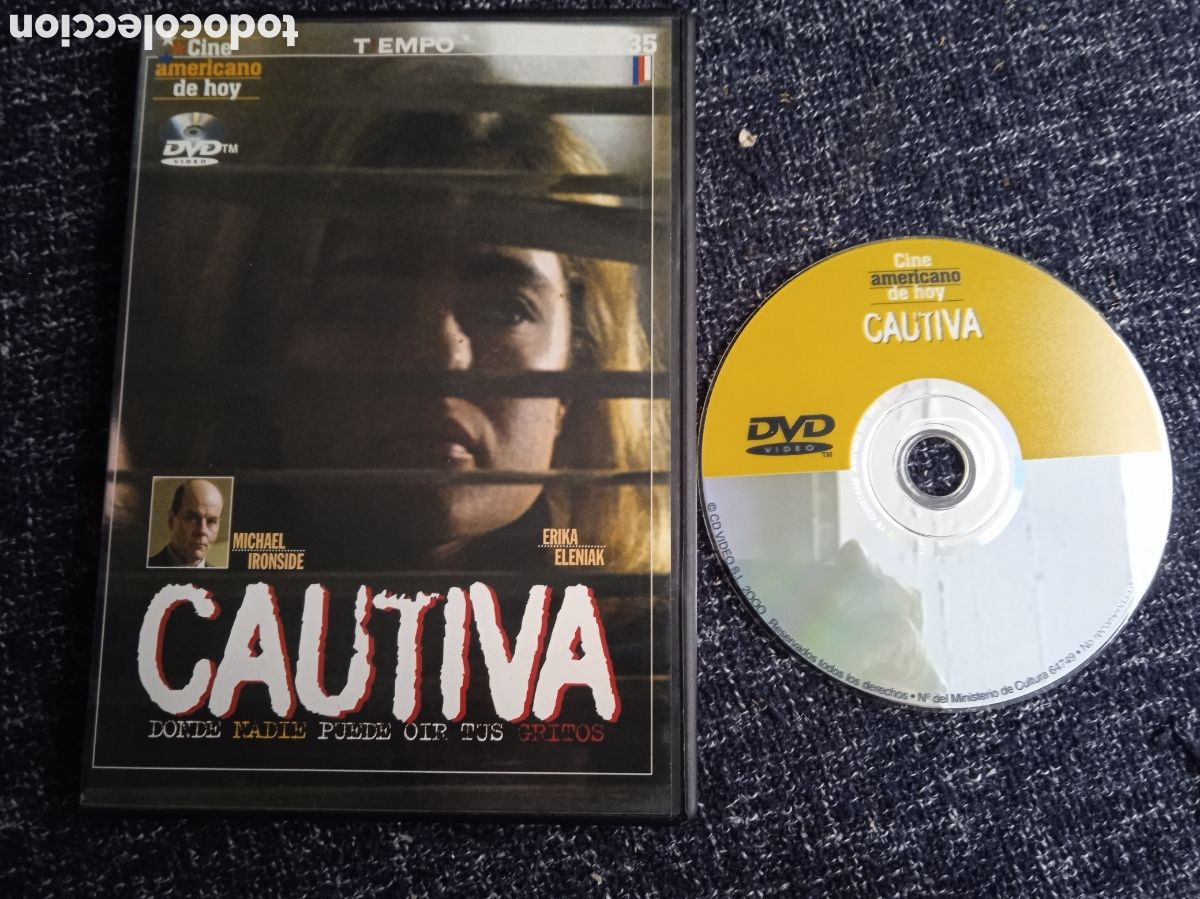 Cinema: DVD - CAUTIVA.- DONDE NADIE PUEDE OIR TUS GRITOS