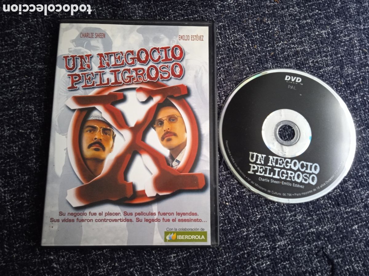 Kino: DVD - UN NEGOCIO PELIGROSO. - CHERLIE SHEEN