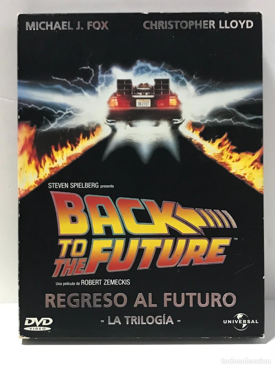 Cine: DVD BACK TO THE FUTURE - MICHAEL J. FOX, CHRISTOPHER LLOYD . 3 DISCOS (L)