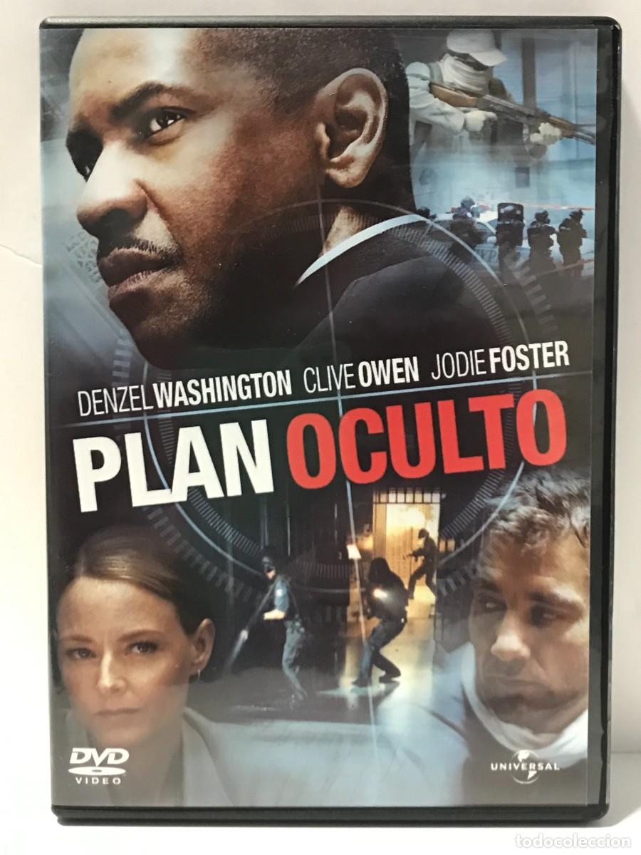 Cine: DVD PLANO OCULTO - DENZEL WASHINGTON, JODIE FOSTER (L)