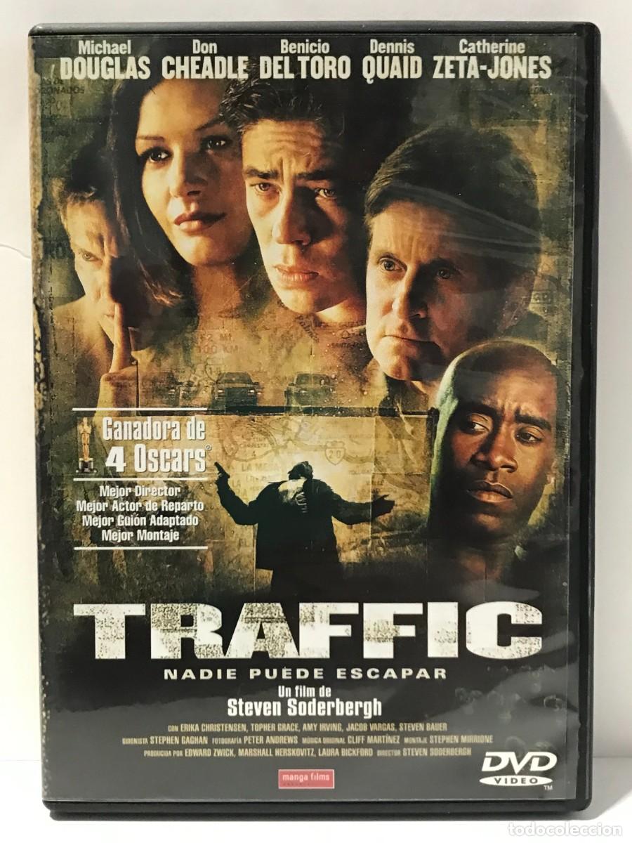 Cine: DVD TRAFFIC NADIE PUEDE ESCAPAR - MICHAEL DOUGLES, CATHERINE ZETA-JONES, BENICIO DEL TORO (L) (4)