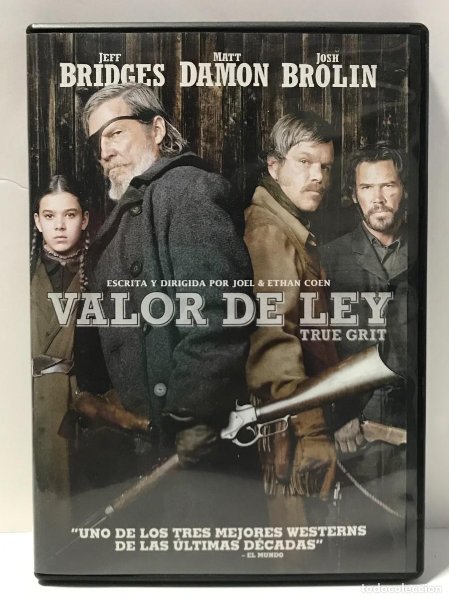 Cine: DVD VALOR DE LEY - MATT DAMON, JEFF BRIDGES, JOSH BROLIN (L)