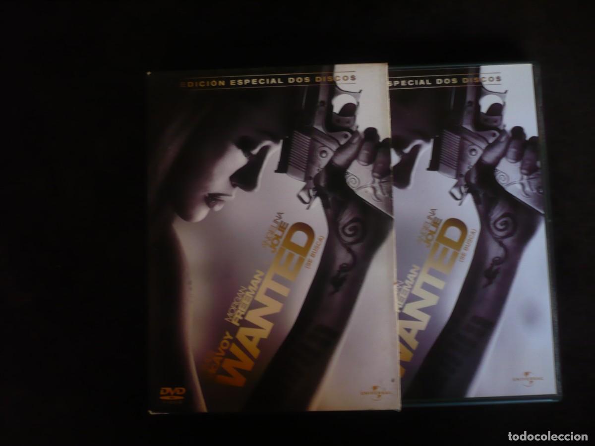 Cine: wanted - se busca - edicion especial dos discos - dvd como nuevos