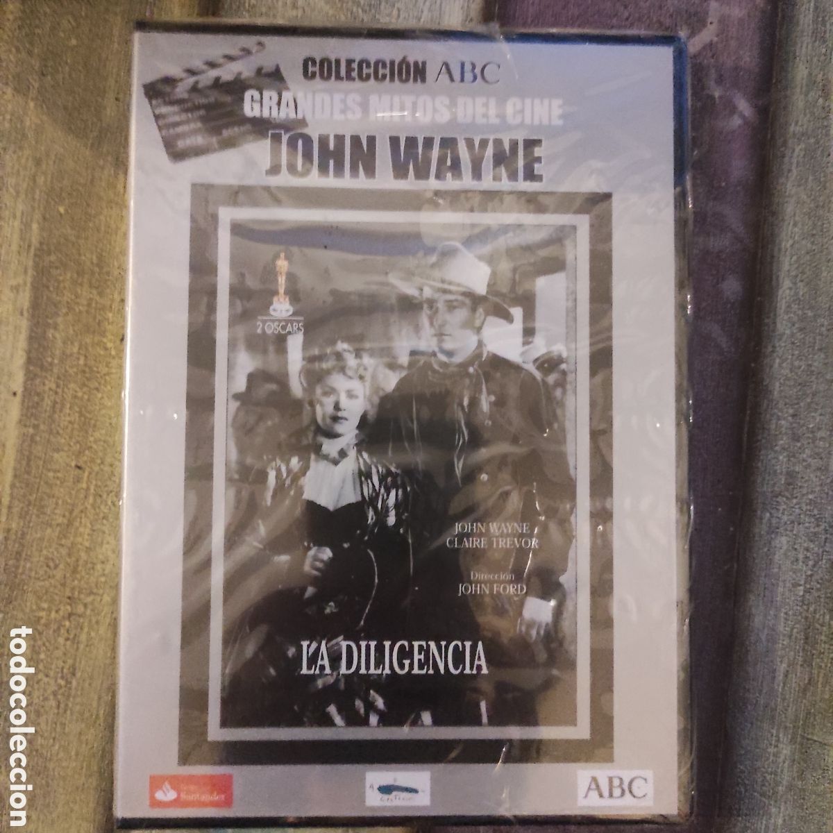 Cine: La Diligencia (Stagecoach) &ndash; Colecci&oacute;n ABC &middot; Grandes Mitos del Cine &middot; John Wayne &ndash; DVD Precintado