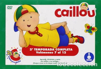 Cine: Caillou: 2&ordf; Temporada Completa (Vol&uacute;menes 7-12)- 8420266972606