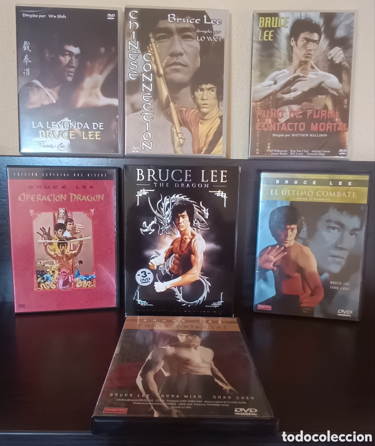 Cine: BRUCE LEE COLECCI&Oacute;N 6DVD's &ndash; LA LEYENDA