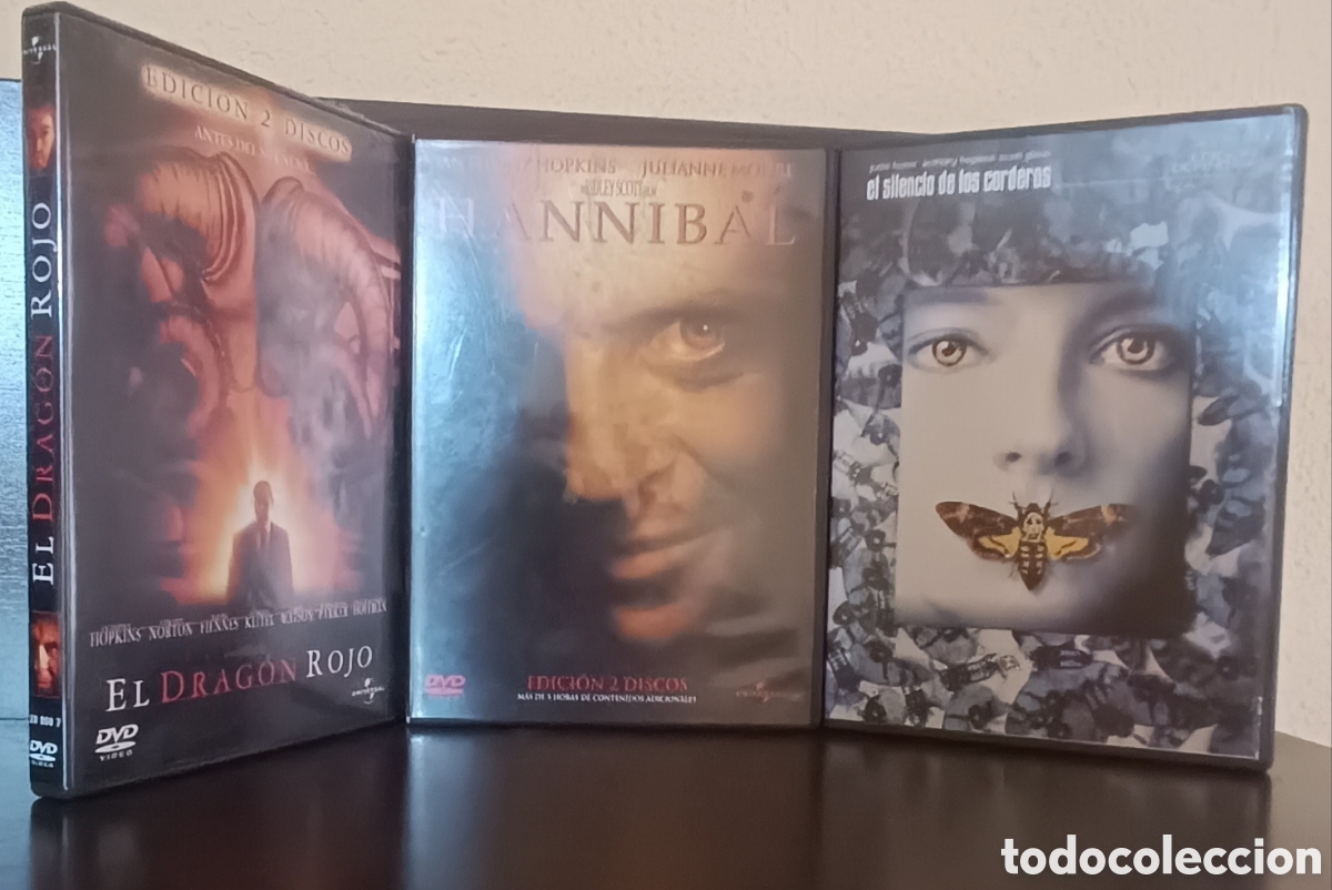 Cin&eacute;ma: Trilog&iacute;a Hannibal Lecter DVD: El Silencio de los Corderos + Hannibal + El Drag&oacute;n Rojo (Ediciones Esp