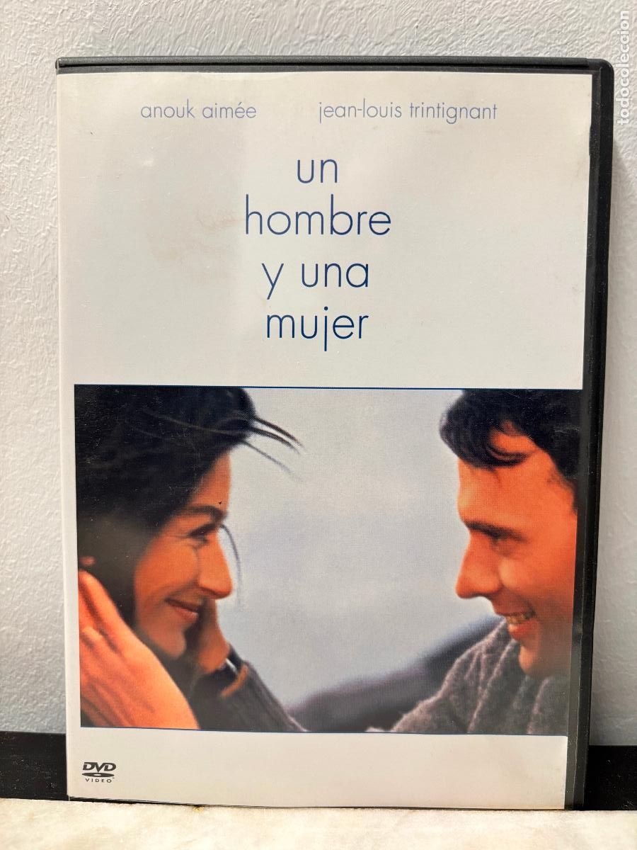 Cine: Un hombre y una mujer. DVD. PEDIDO M&Iacute;NIMO 5&euro;