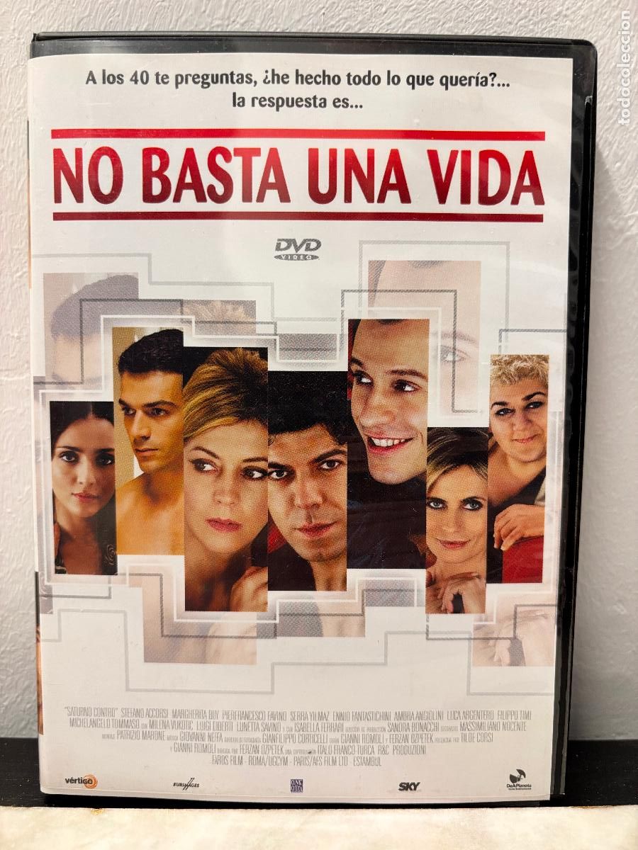 Cine: No basta una vida. DVD. PEDIDO M&Iacute;NIMO 5&euro;