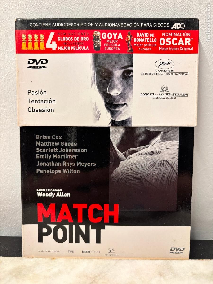 Cin&eacute;ma: Match Point. Woody Allen. PEDIDO M&Iacute;NIMO 5&euro;