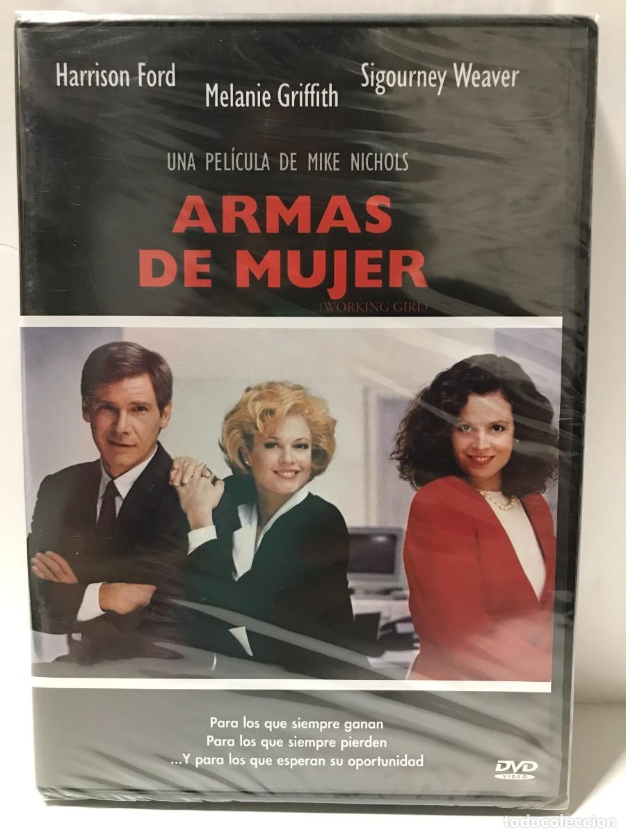 Cine: DVD ARMAS DE MUJER - HARRISON FORD, SIGOURNEY WEAVER, MELANIE GRIFFITH (PRECINTADO) (L)