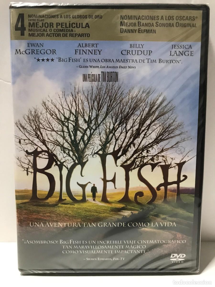 Cine: DVD BIG FISH - EWAN McGREGOR, JESSICA LANGE (PRECINTADO) (L)