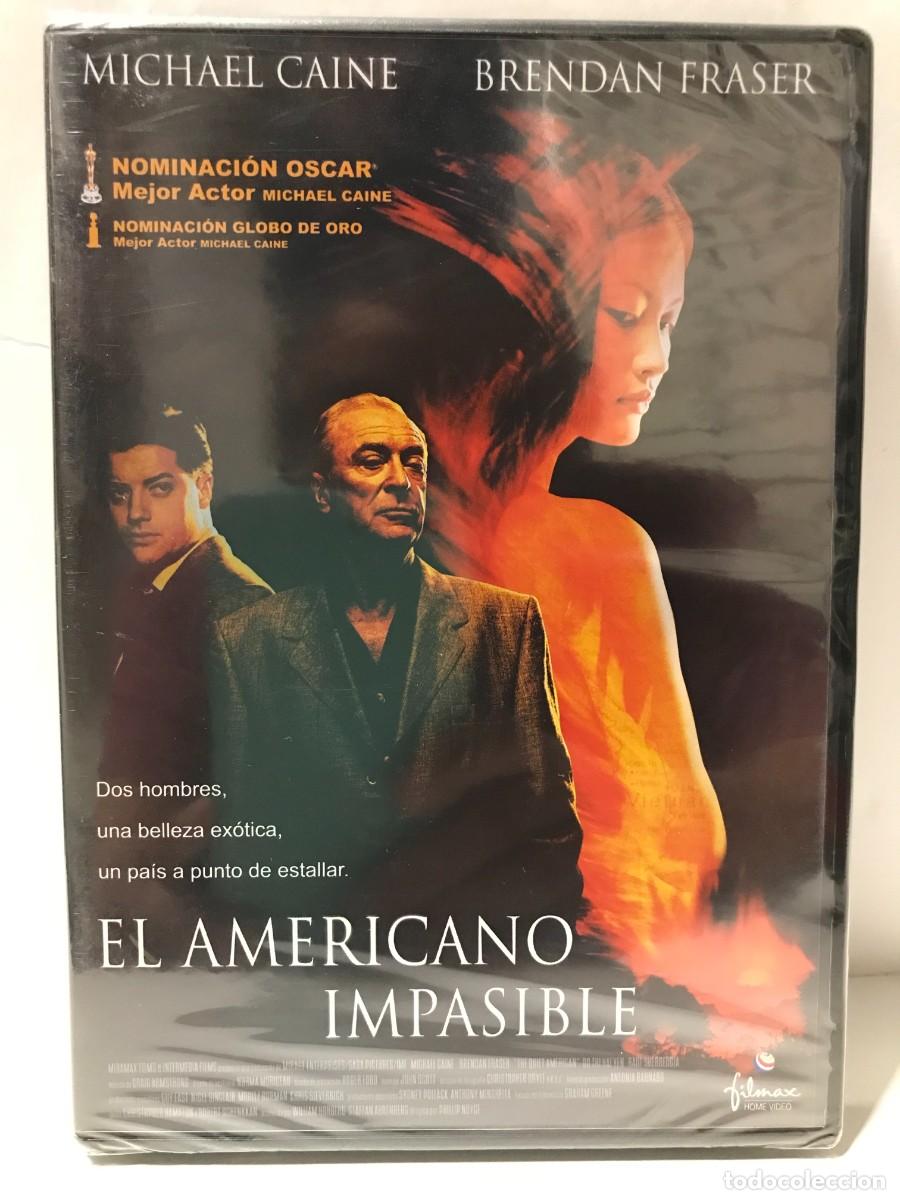 Cine: DVD EL AMERICANO IMPASIBLE - MICHAEL CAINE, BRENDAN FRASER (PRECINTADO) (L)