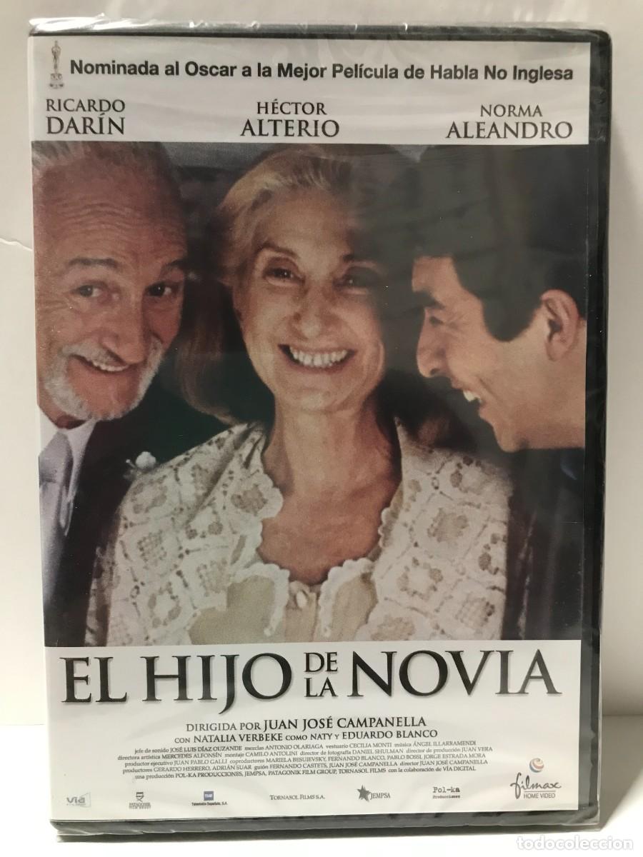 Cine: DVD EL HIJO DE LA NOVIA - RICARDO DARIN, HECTOR ALTERIO, NORMA ALEANDRO (PRECINTADO) (L)