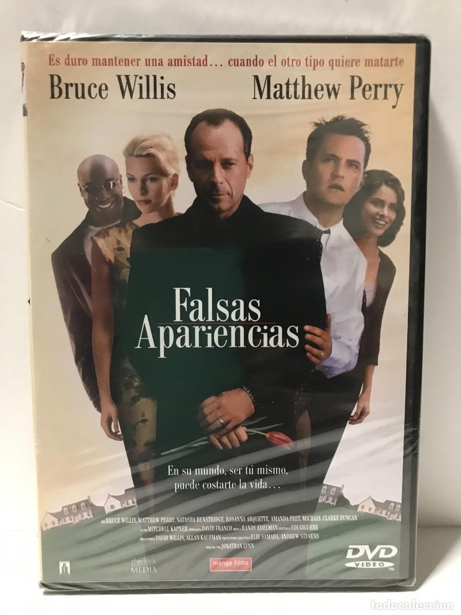 Cinema: DVD FALSAS APARIENCIAS - BRUCE WILLIS, MATTHEW PERRY (PRECINTADO) (L)