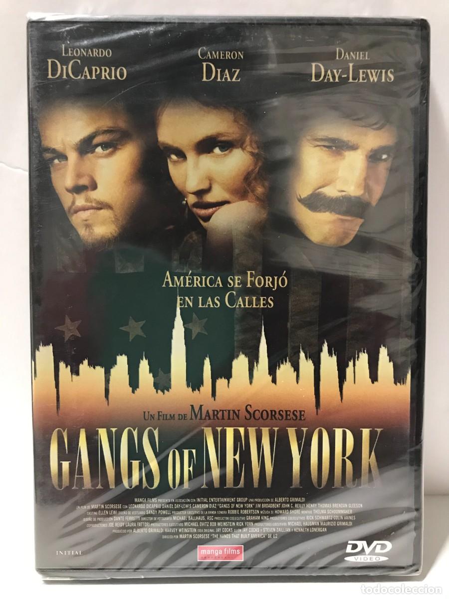 Cine: DVD GANGS OF NEW YORK - LEONARDO DICAPRIO, CAMERON DIAZ, DANIEL DAY-LEWIS (PRECINTADO) (L)