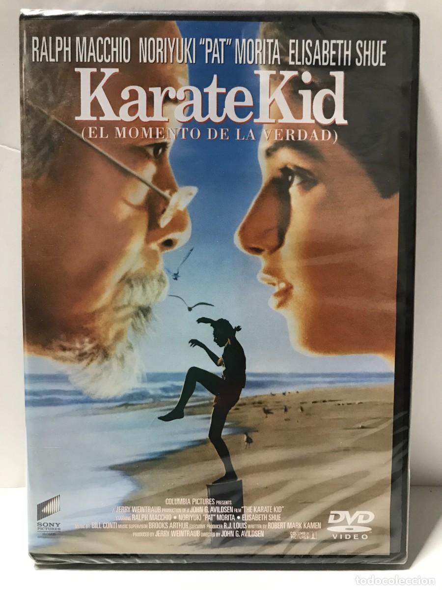 Cine: DVD KARATE KID - RALPH MACCHIO, PAT MORITA, ELISABETH SHUE (PRECINTADO) (L)