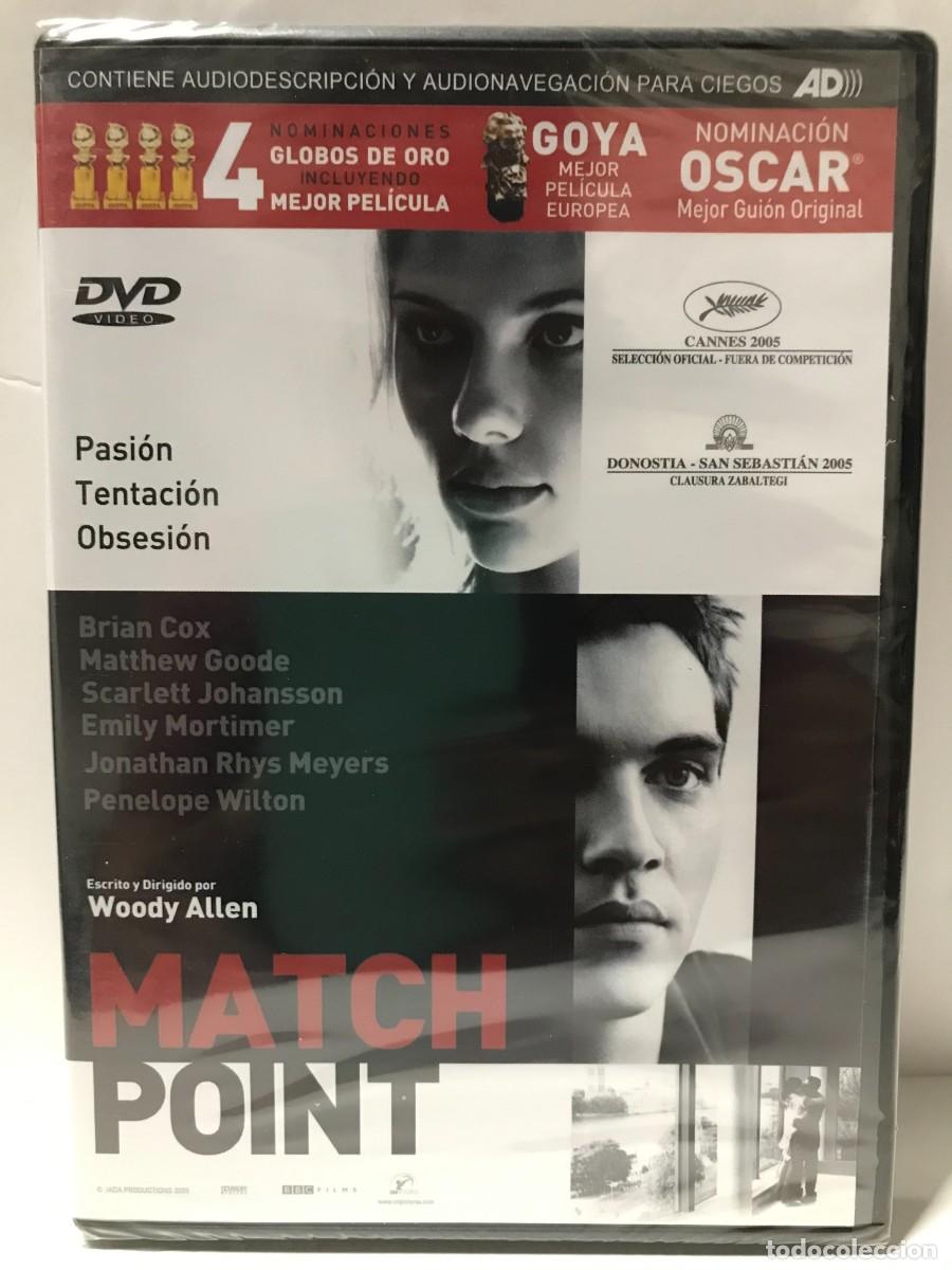 Cine: DVD MATCH POINT - SCARLETT JOHANSSON, BRIAN COX (PRECINTADO) (L)