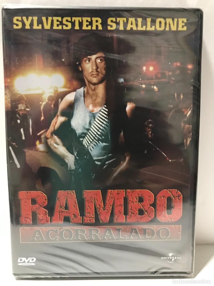 Cine: DVD RAMBO ACORRALADO - SYLVESTER STALLONE (PRECINTADO) (L)