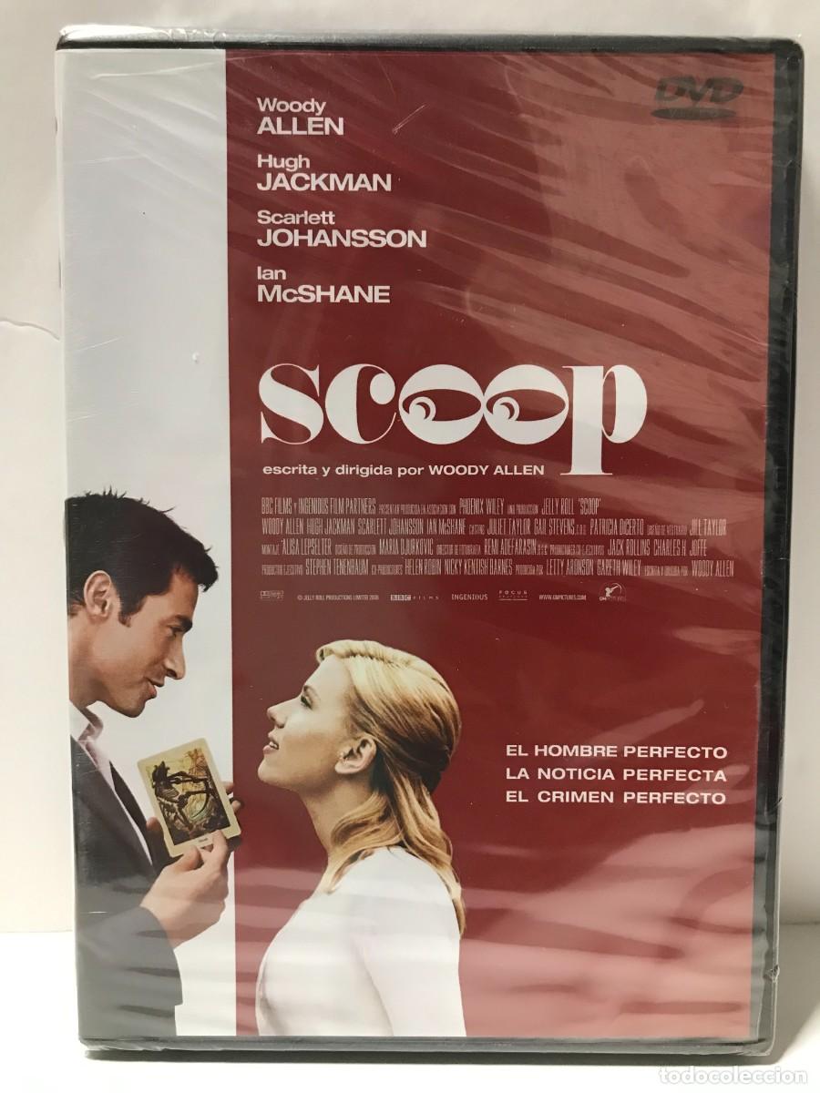 Cine: DVD SCOOP - HUGH JACKMAN, SCARLETT JOHANSSON, WOODY ALLEN (PRECINTADO) (L)
