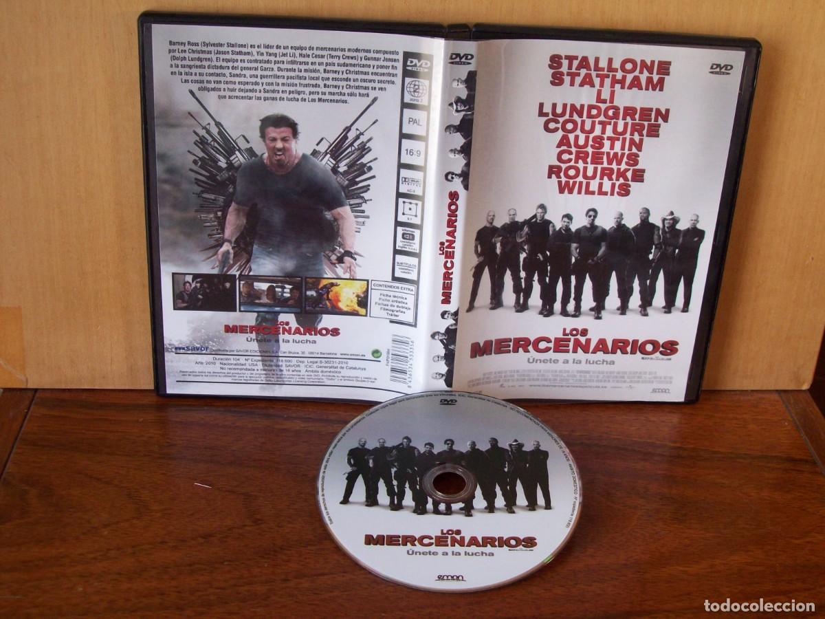 Cine: LOS MERCENARIOS - STALLONE - STATHAM - LI - LUNDGREN -WILLIS - COUTURE - DVD