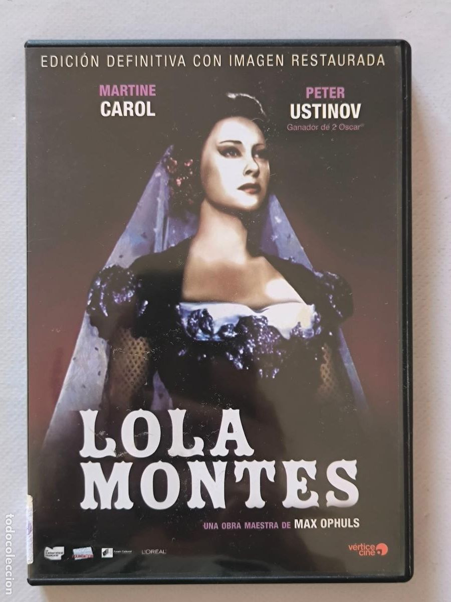Cine: DVD LOLA MONTES - MAX OPHULS (5H)