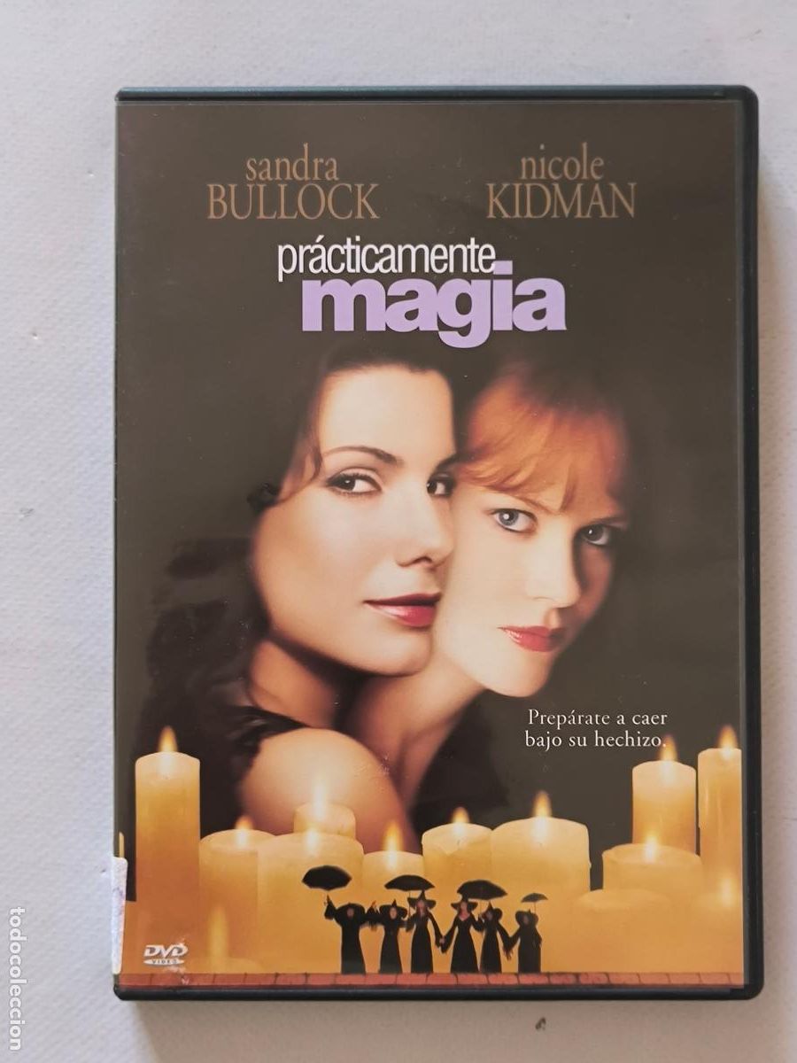 Cine: DVD PRACTICAMENTE MAGIA - SANDRA BULLOCK, NICOLE KIDMAN (5Hw)