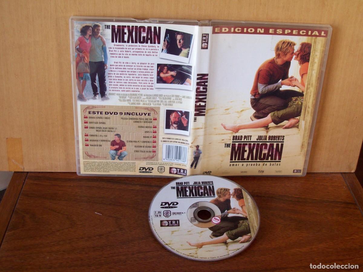 Cine: THE MEXICAN - BRAD PITT - JULIA ROBERTS - DVD EDICION ESPECIAL