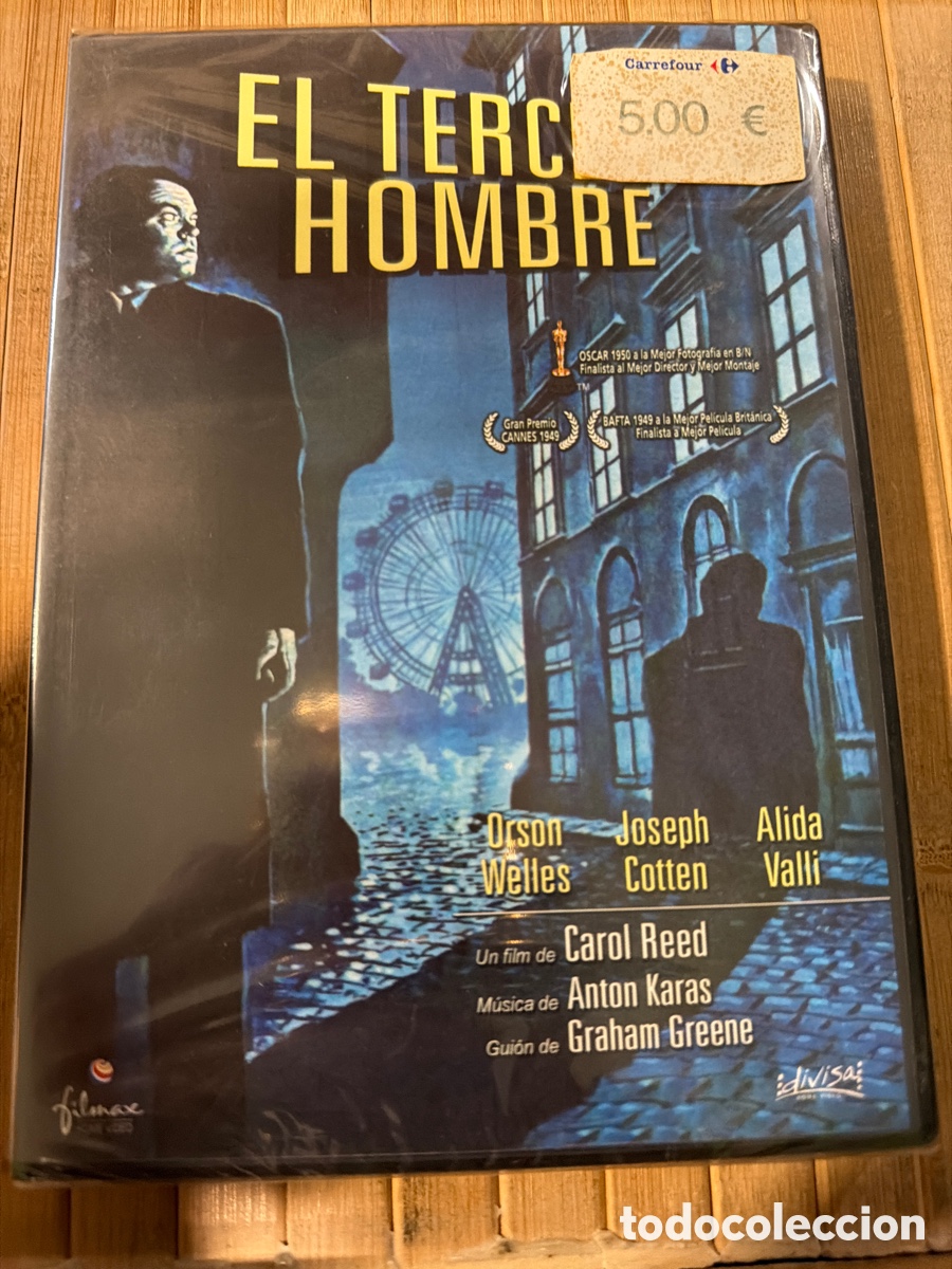 Cine: El Tercer hombre ( Edici&oacute;n Divisa ) DVD - Precintado -