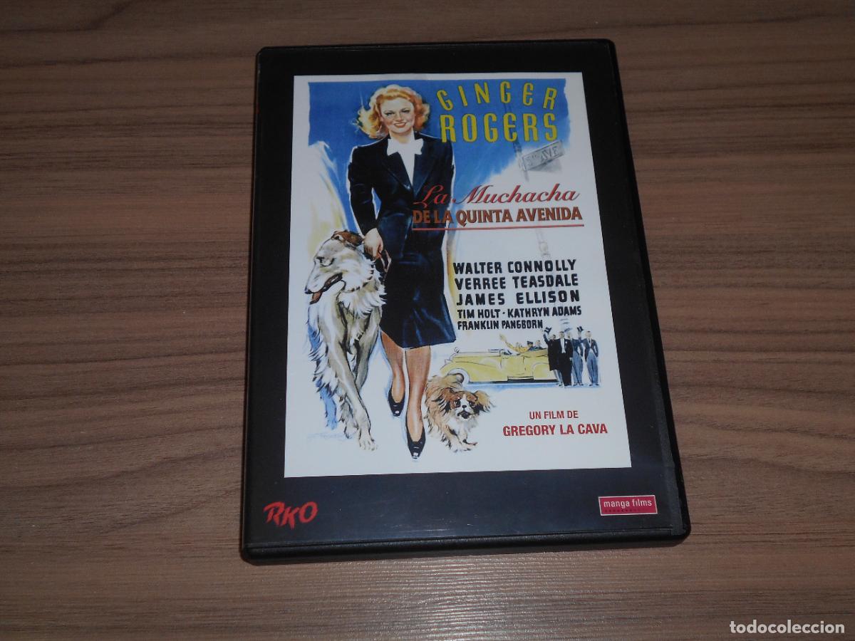 Cine: LA MUCHACHA DE LA QUINTA AVENIDA DVD Ginger Rogers COMO NUEVA