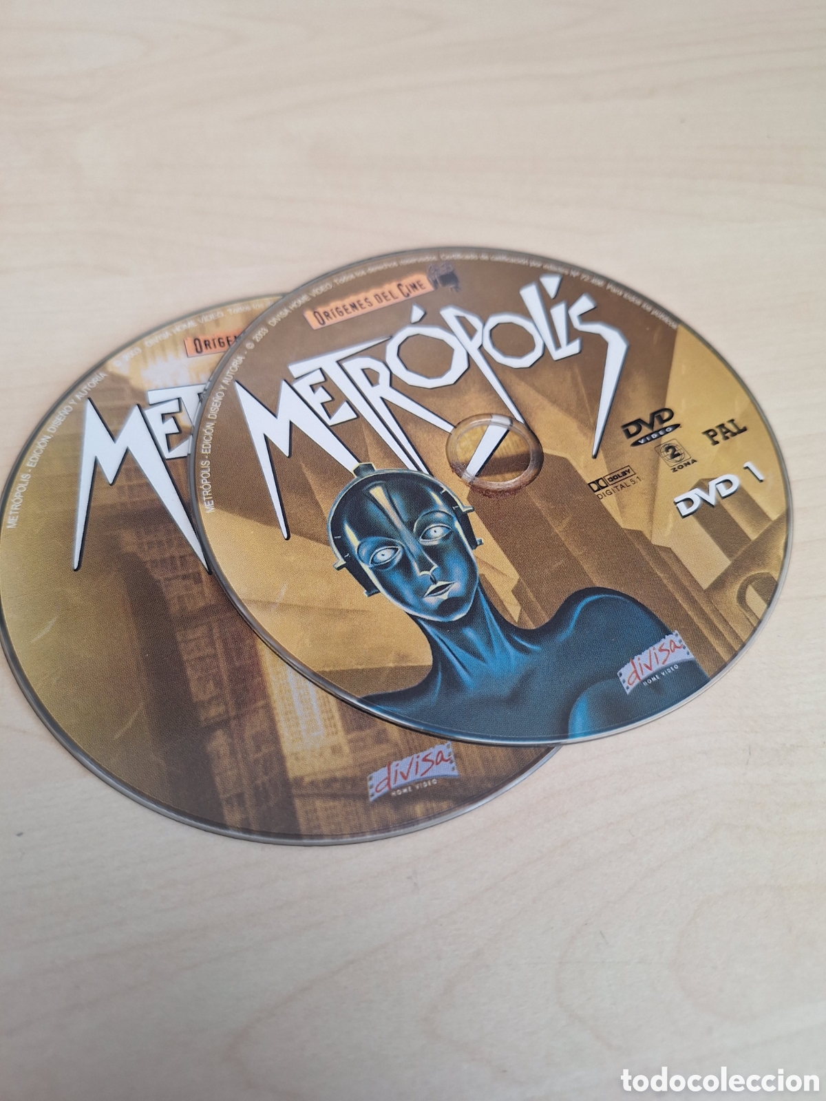 Cine: SD1809 metropolis DVD SOLO DISCO