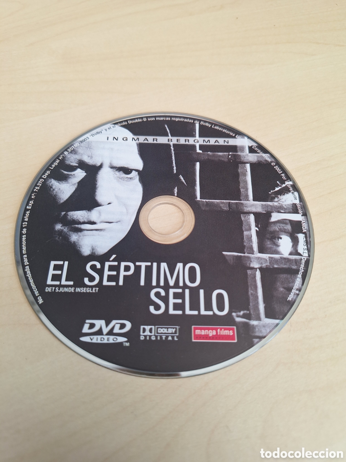 Cine: SD1813 el s&eacute;ptimo sello DVD SOLO DISCO