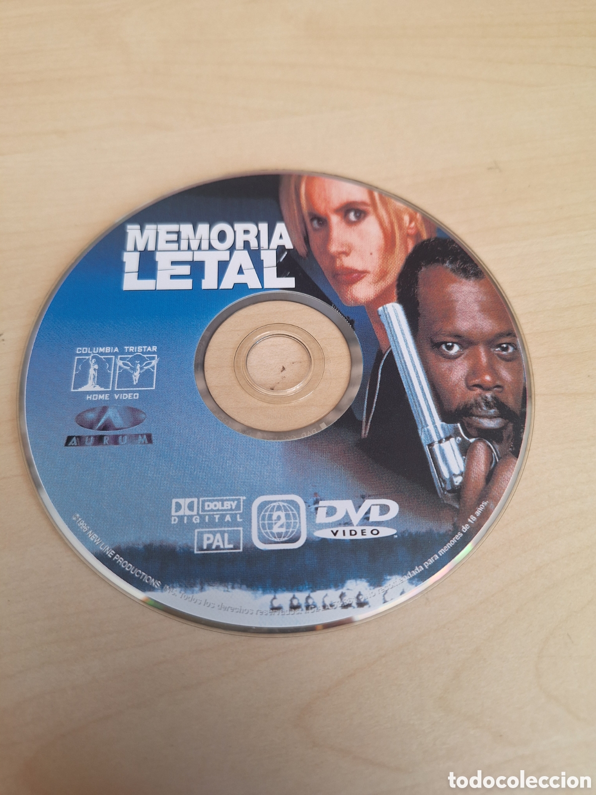 Cine: SD1817 memoria letal DVD SOLO DISCO