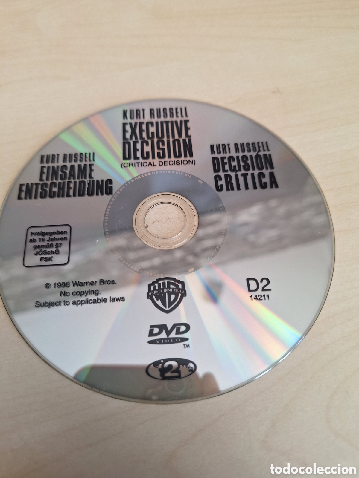 Cine: SD1824 decisi&oacute;n cr&iacute;tica DVD SOLO DISCO