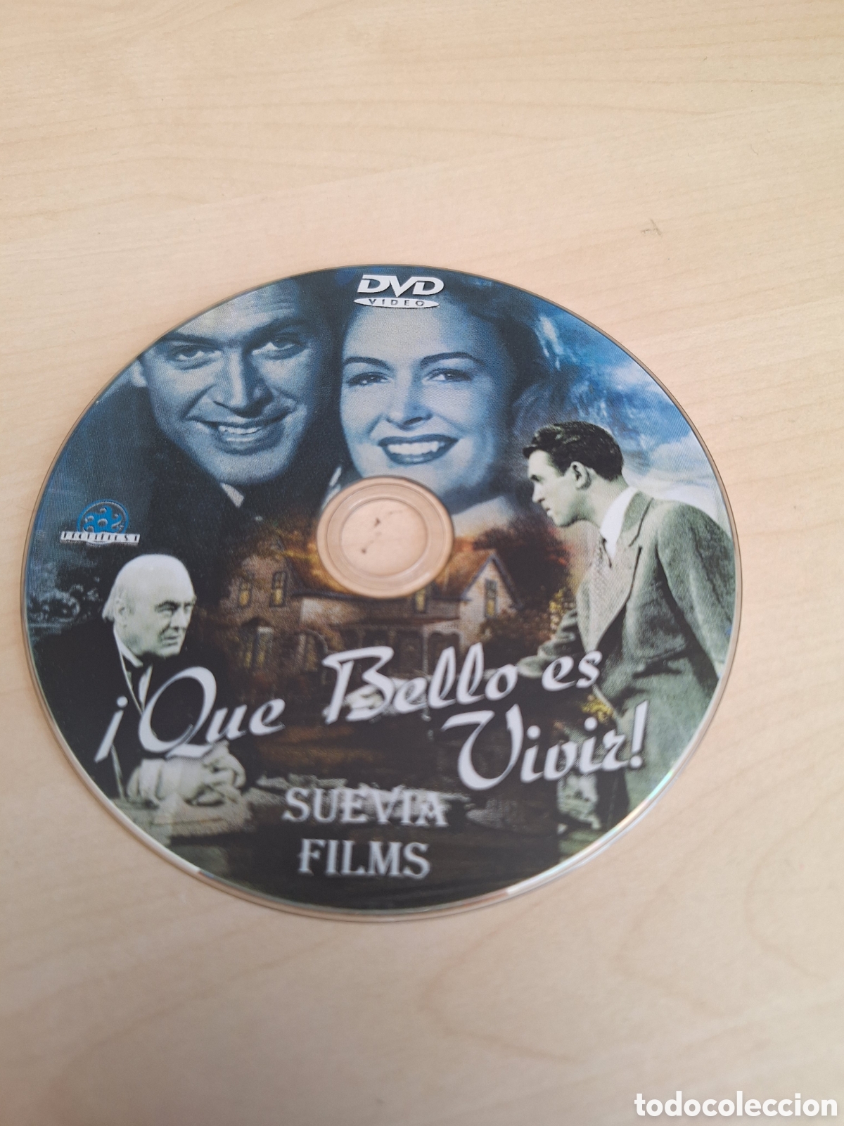 Cine: SD1831 que bello es vivir DVD SOLO DISCO