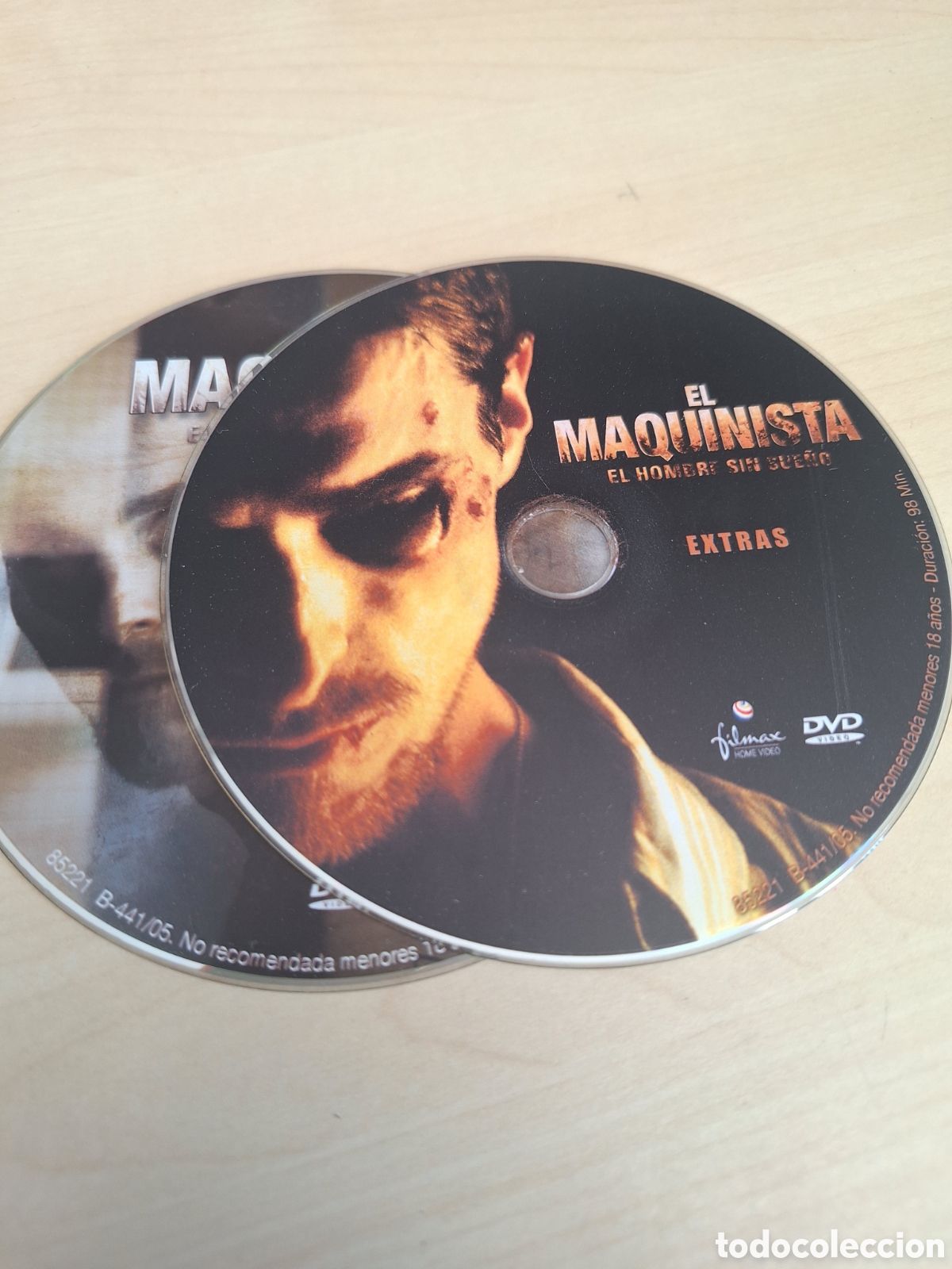 Cine: SD1839 el maquinista DVD SOLO DISCO