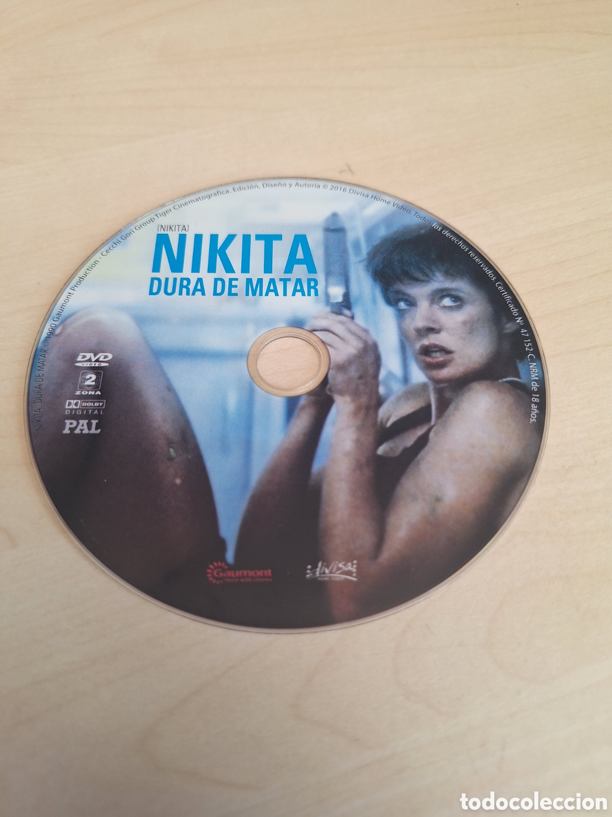 Cine: SD1841 nikita dura de matar DVD SOLO DISCO