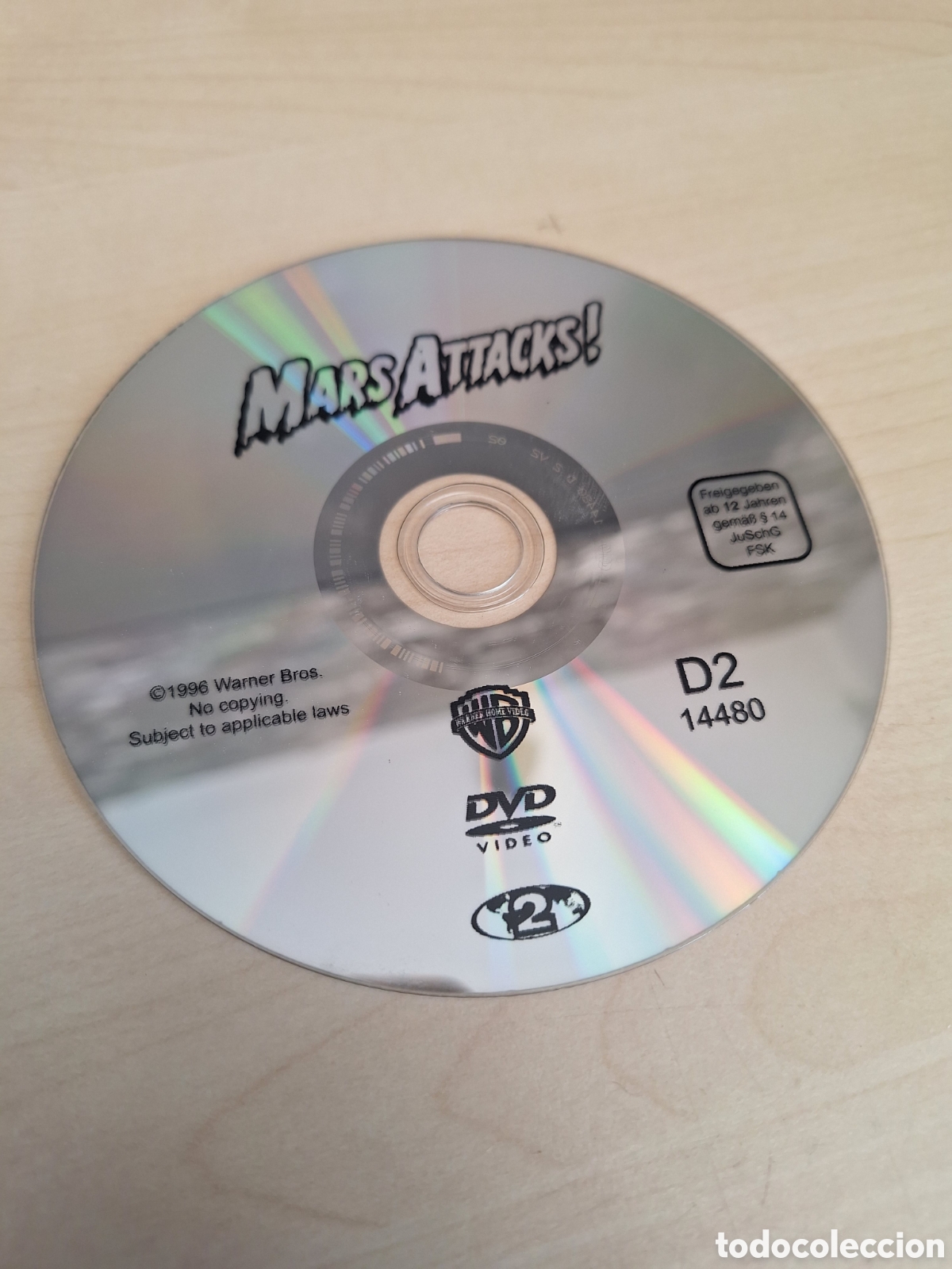 Cine: SD1842 mars attacks DVD SOLO DISCO