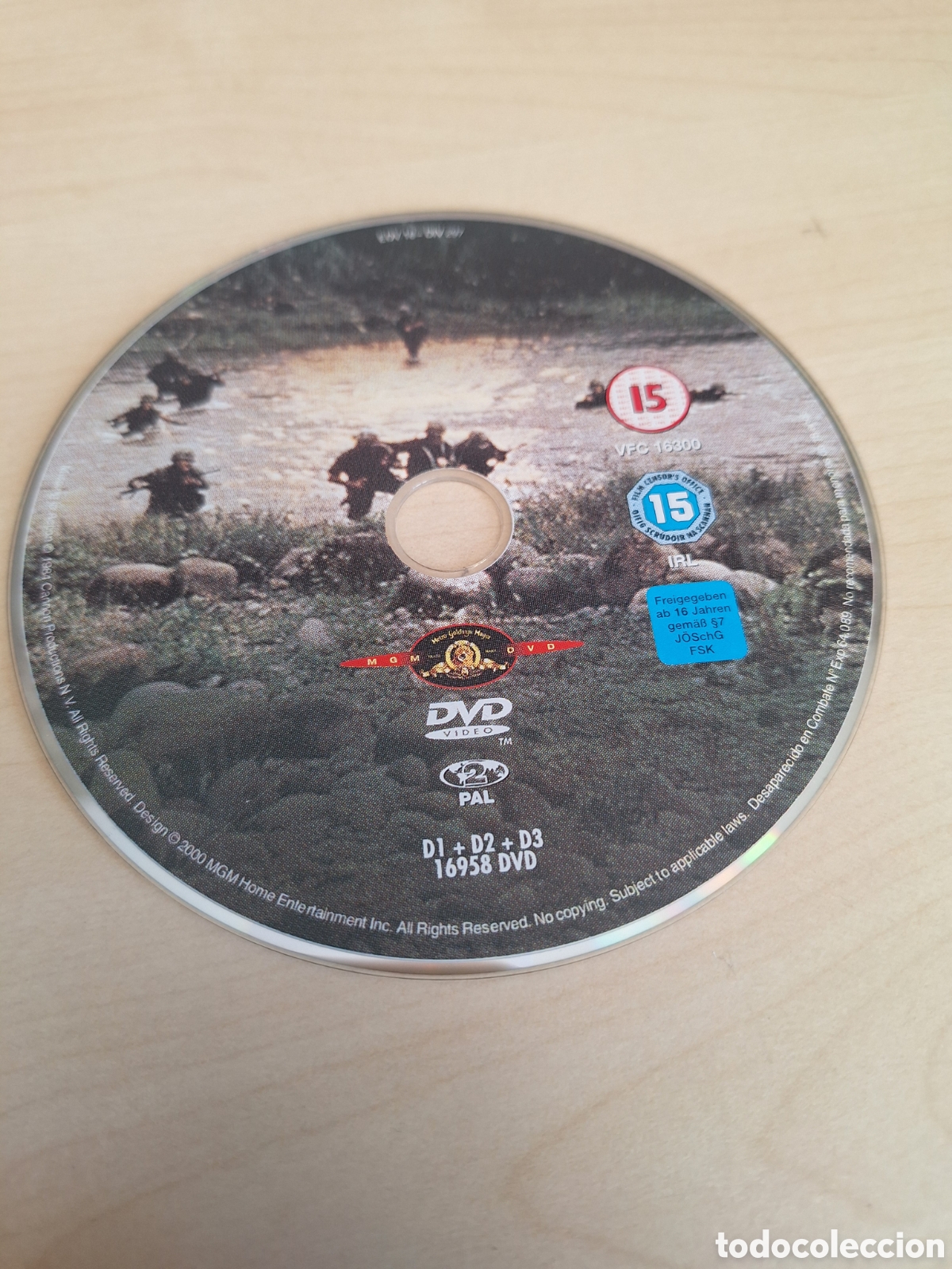 Cine: SD1845 desaparecido en combate DVD SOLO DISCO