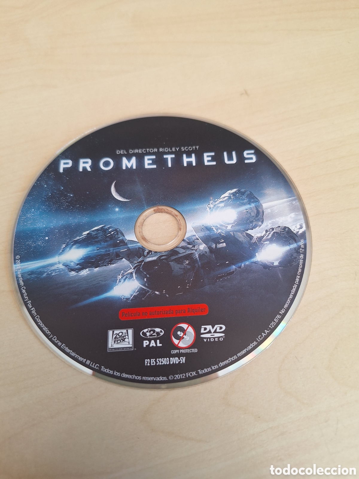 Cine: SD1849 prometheus DVD SOLO DISCO