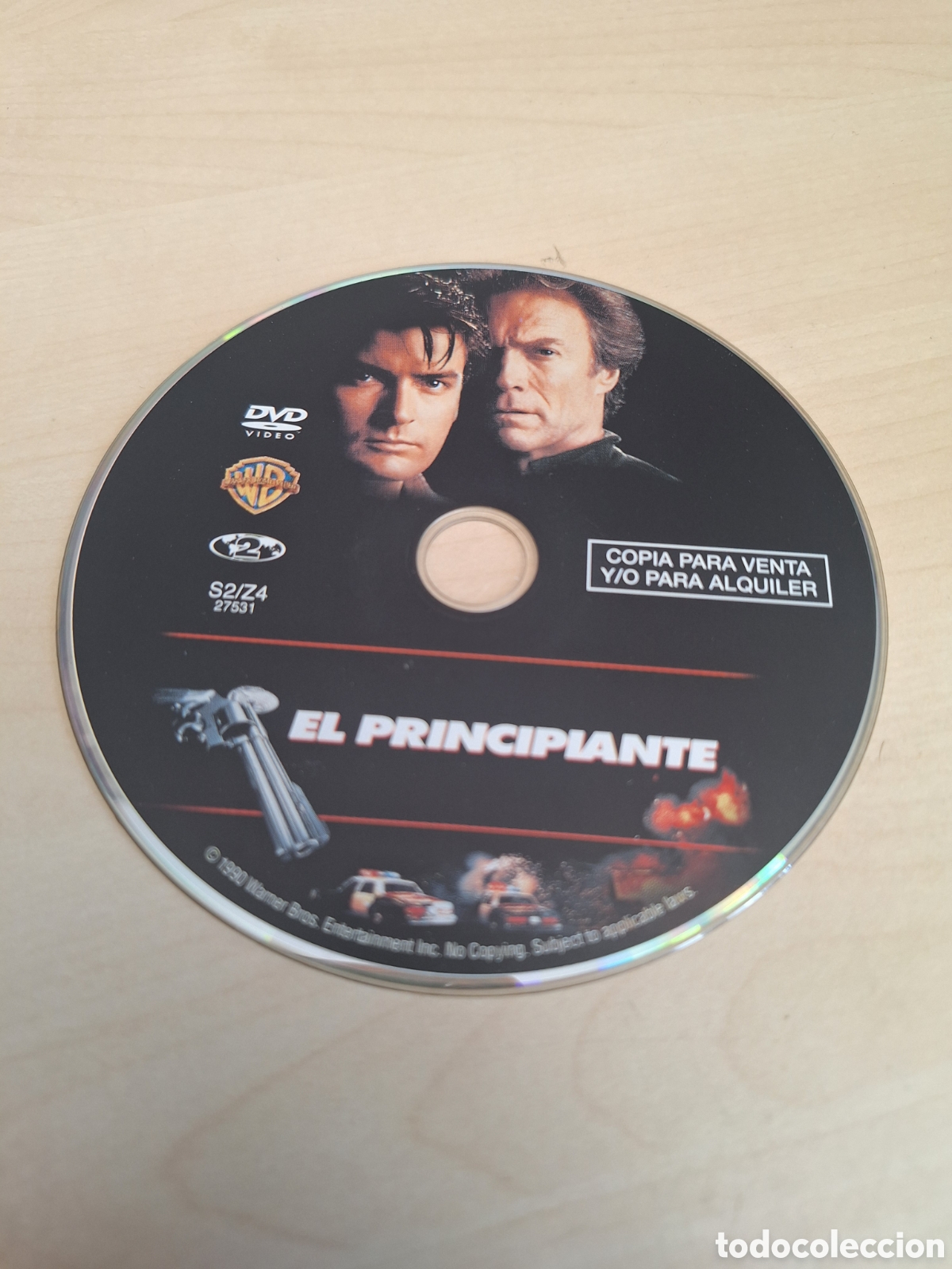 Cine: SD1853 el principiante DVD SOLO DISCO