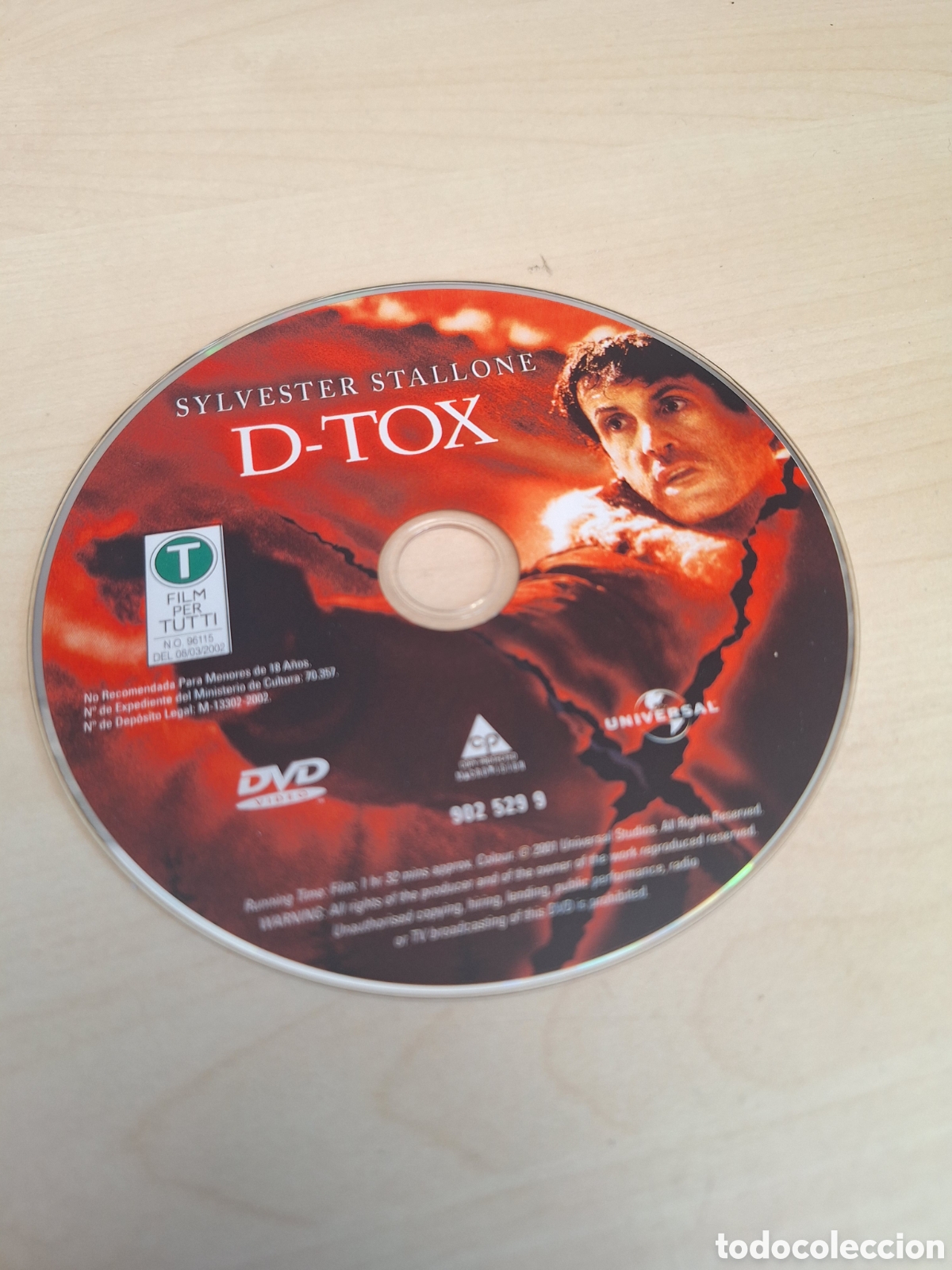 Cine: SD1855 d-tox DVD SOLO DISCO